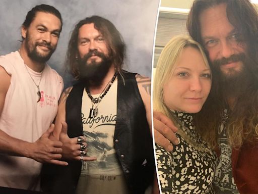 I’m a dead ringer for Jason Momoa — I have to fend off women while shopping with my wife