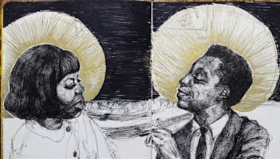 Art exhibit in Oakland honors the many sides of James Baldwin