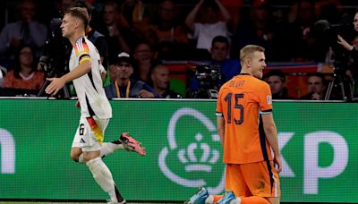 Matthijs de Ligt: Ronald Koeman hooked Manchester United defender for his protection in Netherlands' draw with Germany - Eurosport