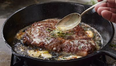 Why You Should Avoid Using Salted Butter To Baste Your Steaks