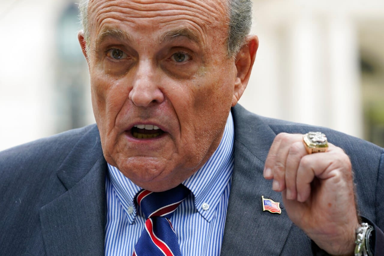 Longtime NYC radio station suspends Rudy Giuliani for discussing discredited 2020 election claims