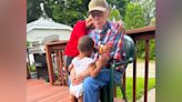 Family of 7 takes in elderly neighbor as honorary grandpa