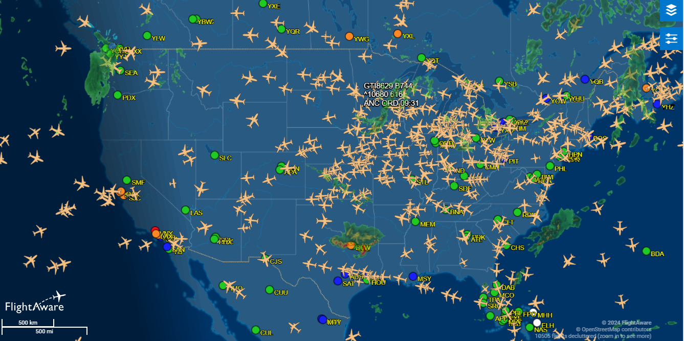 DFW airport grounds most flights Tuesday morning due to severe weather. See flight status