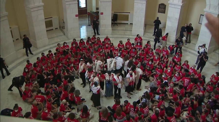 Anti-Israel agitators invade Capitol Hill building on eve of Netanyahu address