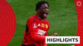 FA Cup final: Man Utd beat Man City 2-1 - watch highlights