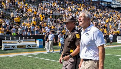 What Iowa’s game day was like for Kirk Ferentz during his suspension