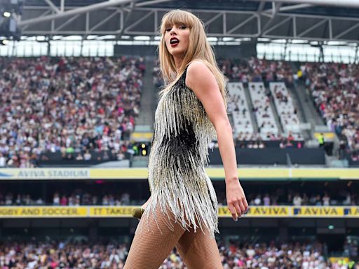 Taylor Swift Brings the Eras Tour to Dublin, Plus Anya-Taylor Joy and Cara Delevingne, Florence Pugh and More