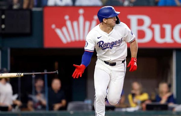 Watch: Texas Rangers rookie Wyatt Langford blasts off with first career grand slam