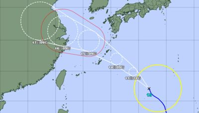 颱風貝碧佳14日衝沖繩「8航班停駛」 日本氣象廳：恐伴大暴雨