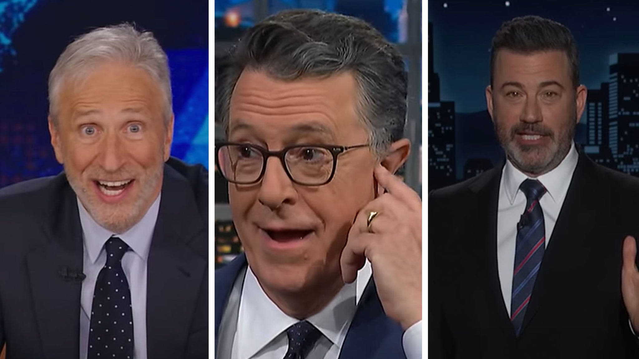 Late-Night Hosts React To Harris-Trump Debate: 'What the F--k Just Happened?'