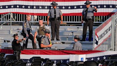 Trump rally speaker describes putting hand on the head of attendee who was shot