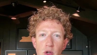 Mark Zuckerberg says his weird tan is just a tan — not a hint about a new product.