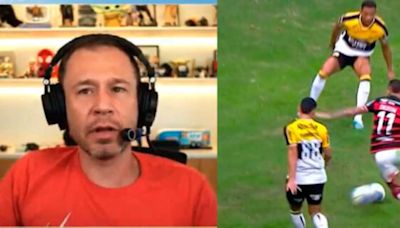 Tiago Leifert detona polêmica sobre pênalti em Flamengo x Criciúma