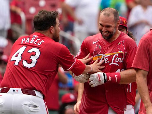 Paul Goldschmidt's walk-off homer gives the Cardinals a 4-3 win over the Nationals