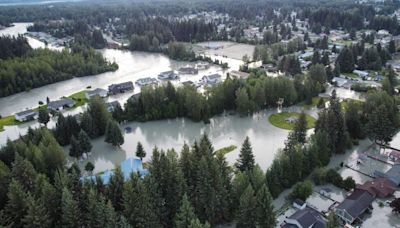 Severe flooding from glacier outburst damages over 100 homes in Alaska's capital