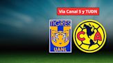 CANAL 5 y TUDN EN VIVO GRATIS - dónde ver partido hoy Tigres vs. América por TV y Online