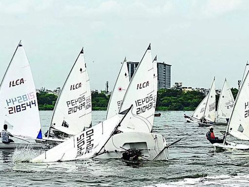 Mohit Saini and Ritika Dangi Shine at Hyderabad Sailing Week | Hyderabad News - Times of India