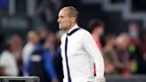 VIDEO: He's on a rampage! Massimiliano Allegri tears off his tie and unbuttons his shirt as he screams at officials after being sent off in Juventus' Coppa Italia final win against Atalanta | Goal...