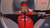 Republican event In Milwaukee: Hulk Hogan rips off shirt to back Trump, former President blows him a kiss