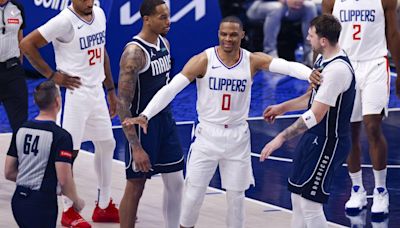 Mavericks vs Clippers - Playoffs NBA | Westbrook y una noche para el olvido: así fue el tenso cruce con Doncic y Washington por el que terminó expulsado