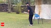 Watch: Ahmed Shehzad bowled out three times in an over by a local resident in Chitral | Cricket News - Times of India