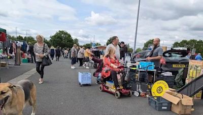 I went to a car boot sale and everyone seemed to be there for one thing