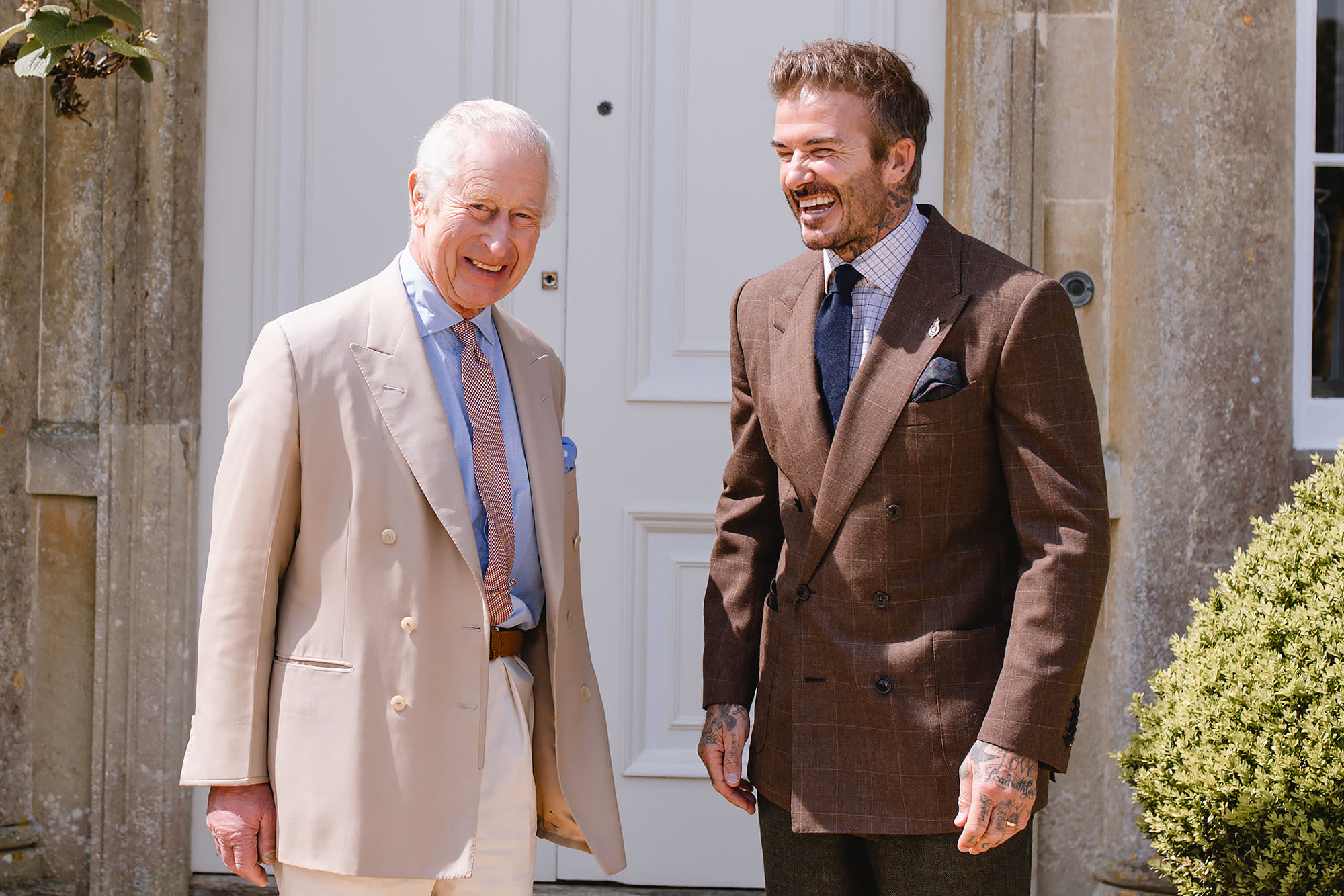 David Beckham and King Charles Shared ‘Beekeeping Tips’ After He Was Named Trust Ambassador