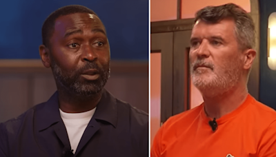 Andy Cole reveals Roy Keane stopped him from punching Man Utd team-mate