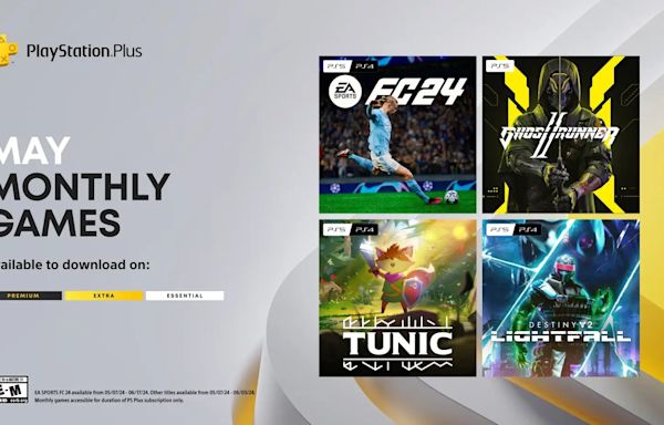 Here are the 4 free monthly games for PlayStation Plus subscribers in May 2024