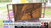 Watch: Heirloom carving returned to family thanks to social media search