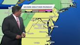 Tony's timeline for Memorial Day thunderstorms in Maryland