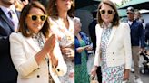 Kate Middleton’s Mother Carole Wears Her Go-to Brand Me+Em’s Blazer With ‘Instant Bestseller’ Cefinn Dress for Wimbledon...