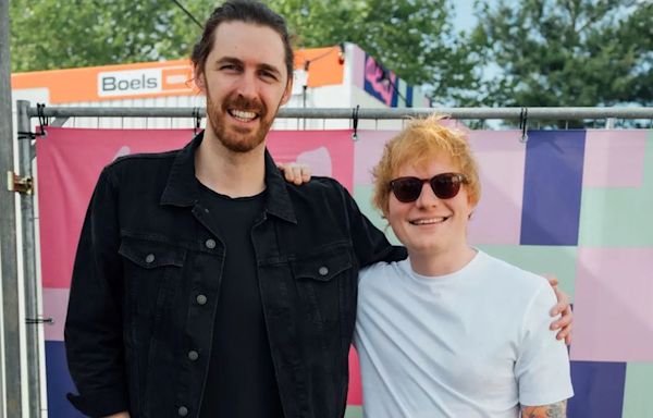 Ed Sheeran Joins Hozier to Perform 'Work Song' at 2024 Pinkpop Festival in the Netherlands: 'Such a Joy'