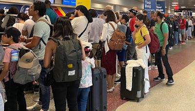 Airlines grounded, flights canceled at Boston's Logan Airport amid worldwide Microsoft outage