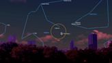 See the moon and Saturn shine side-by-side in the night sky tonight
