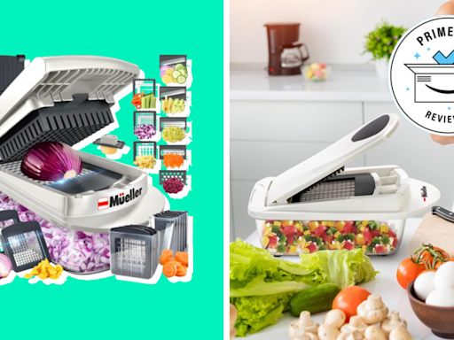 Get the viral Mueller veggie chopper for 50% off with this still-live Prime Day deal
