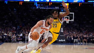 Brunson scores 43, rallies Knicks to 121-117 win over Pacers in Game 1 of Eastern Conference semis