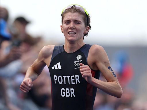 GB's Potter wins Olympic triathlon bronze in Paris