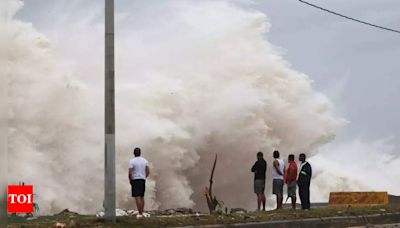 Hurricane Beryl, churning toward Jamaica, threatens Haiti and Dominican Republic - Times of India