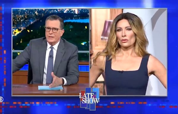 Colbert’s Melania Trump Exposes Herself as ‘Juror #11’