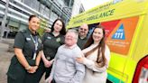 Newcastle family reunite with North East ambulance crew who saved dad's life