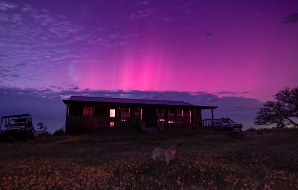 Central Texas catches rare glimpse of Northern Lights thanks to rare storm