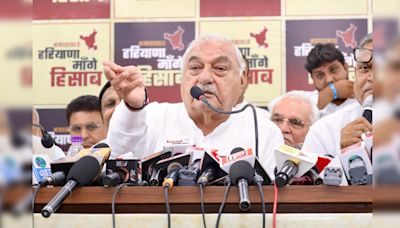 Congress Releases 15 Point 'Charge-Sheet' Against Haryana's BJP Govt, To Launch 'Haryana Maange Hisaab' Campaign