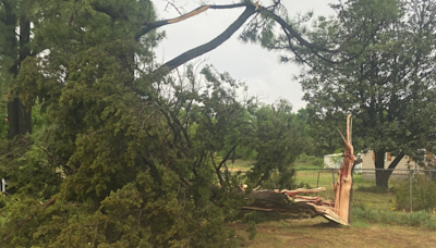 VIDEO: Severe storms cause damage in central Oklahoma