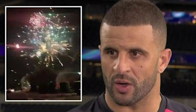 Kyle Walker 'muds' Arsenal fans with brutal 'fireworks' dig