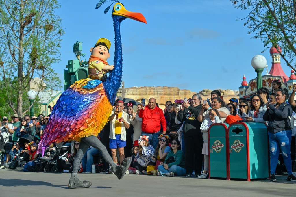 Review: Pixar parade dancers outshine lackluster floats at Disneyland resort