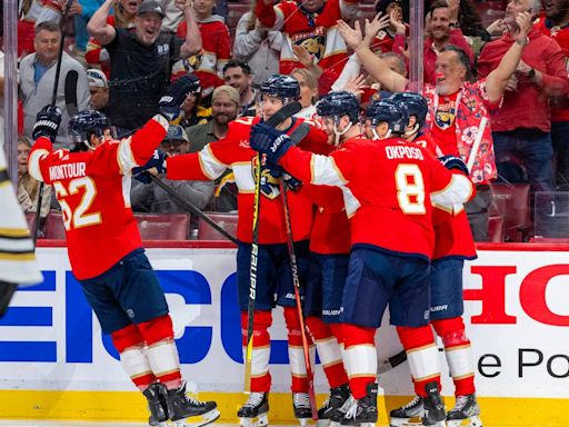 Stanley Cup Playoffs live updates: Florida Panthers 1, Boston Bruins 0, second period