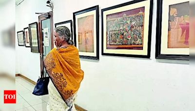 Grandson protests, Nandalal exhibition ‘officially closed’ | Kolkata News - Times of India