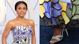 Ariana DeBose Holds Court at Tony Awards 2024 in Aquazzura Crystal Sandals