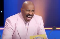 'Family Feud:' Steve Harvey Shocked as Pastor’s NSFW Comment is Caught on Mic